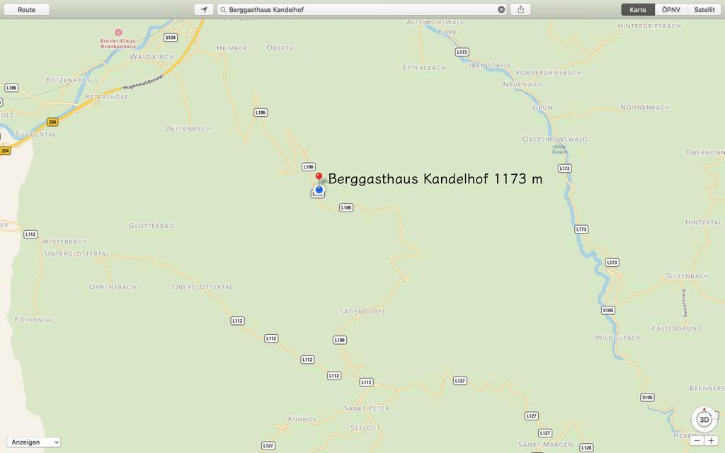 ホテルBerggasthaus Kandelhof Rohr  エクステリア 写真